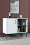 Hanah Home Şile 4112 Consola Blanco y Antracita